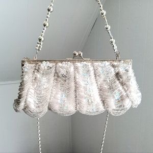 Vintage Beaded Sequin Purse